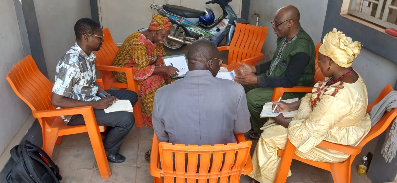 La rencontre du CNAPND-DAI MALI le lundi dernier au siège de DIAKONOS AGAPÈ INTERNATIONAL.